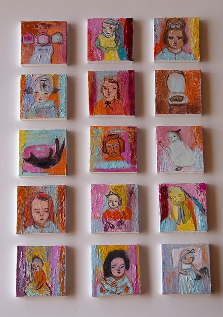 Tiny Paintings, Tiny Canvas, Easy Canvas Art, Soyut Sanat Tabloları, Painting Collage, Expressive Art, Mini Canvas Art, Mini Paintings, Arte Pop