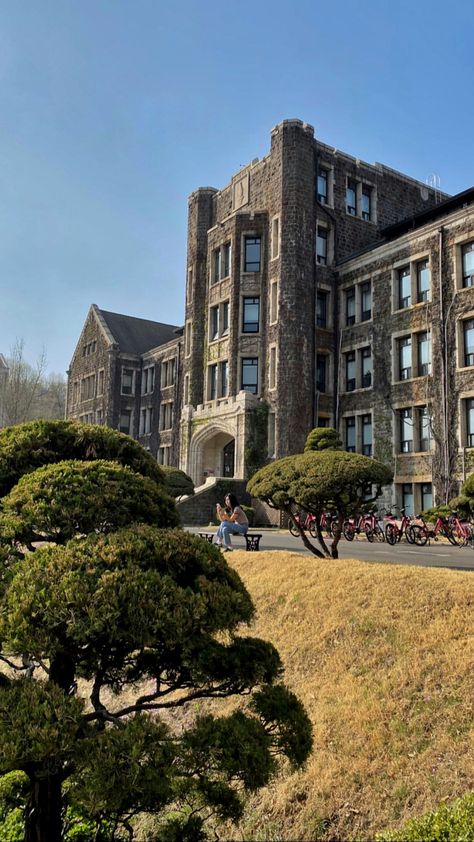 Korea University Campus, Yonsei University, American Sweetheart, Korea University, South Korea Seoul, School Campus, Dream College, Study Board, University Campus