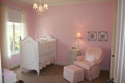 nurseries - Sherwin Williams - Priscilla - pink nursery, pink nursery ideas, pink paint, pink wall paint, pink paint colors, changing table, sherwin williams pink, sherwin williams pink colors, sherwin williams pink paint, white and pink nursery, pink nursery glider, pink tufted glider, french rib, white french crib., Baby Nursery Decals, Steelers Baby, Wall Tree, Kids Decals, Rose Nursery, Nursery Mural, Tree Nursery, Nursery Decals