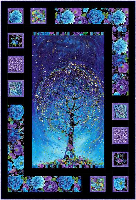 Dimensions: 41 Panel Quilt Patterns, Fabric Panel Quilts, Quilting Designs Patterns, Panel Ideas, Quilt Border, 2023 Christmas, Panel Quilts, Coordinating Fabrics, Quilt Kits