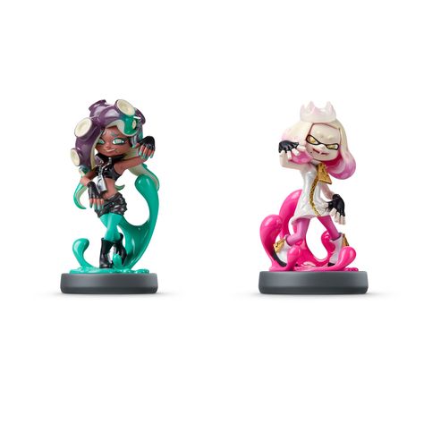 Nintendo Pearl & Marina 2-Pack Splatoon Series amiibo, NVLEAE2D - Walmart.com Pearl Marina, Marina Splatoon, Pearl And Marina, Singing Groups, Nintendo 2ds, Nintendo 3ds Xl, Off The Hook, Video Games Nintendo, Music Charts