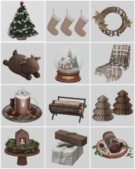 simbishy Sims 4 Aesthetic, Sims 4 Seasons, 4 Aesthetic, Paper Trees, Sims 4 Tsr, Sims 4 Cas Mods, Play Sims 4, Christmas Furniture, Muebles Sims 4 Cc