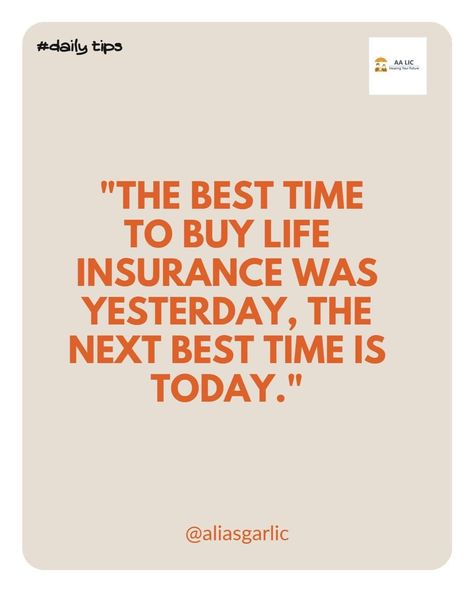 Tomorrow is not promised, you only have today make it count. @followers @highlight Insurance Agency Marketing, Life Insurance Content Ideas, Life Insurance Social Media Posts, Insurance Agent Aesthetic, Life Insurance Humor, Health Insurance Infographic, Insurance Marketing Ideas, Life Insurance Awareness Month, Health Insurance Quotes