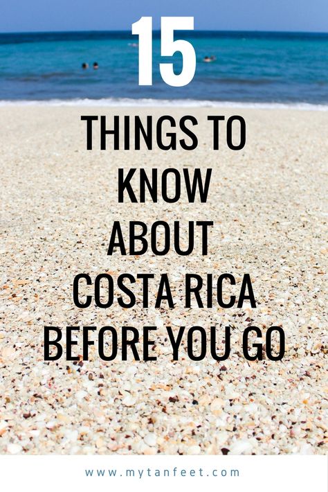 Costa Rica With Kids, Costa Rica Adventures, Costa Rican Food, Costa Rica Travel Guide, Costa Rica Beaches, Visit Costa Rica, Important Things To Know, Costa Rica Vacation, Tips For Traveling