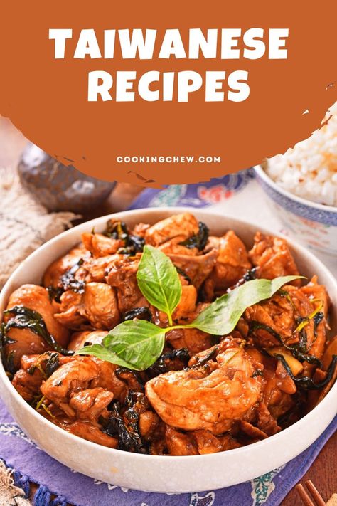 Refer to this list of the best Taiwanese recipes when you're in the mood for authentic flavors that truly capture the essence of Taiwan. Taiwanese Vegetarian Recipes, World Cuisine Recipes, Taiwanese Recipes Authentic, Taiwanese Food Recipe, Taiwanese Recipe, Taiwan Recipes, Ti Food, Tai Food, Bamboo Recipe