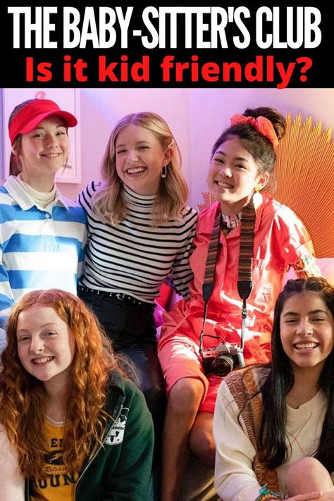 Is The Baby-Sitter's Club Season 2 on Netflix kid friendly? Rated TV-G, here's what parents need to know. Babysitters Club Costume, Tv Show Workouts, Baby Sitters Club, The Babysitters Club, Book Characters Dress Up, Babysitters Club Books, The Babysitters, Netflix Kids, Babysitters Club