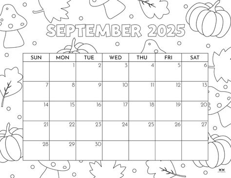 Choose from 107 September 2025 calendars to stay organized as school and fall are in full swing! Print from home! 100% FREE! September 2025 Calendar Printable, Planners 2025, Calender Ideas, May Calendar, Calendar Themes, 2025 Planner, September Calendar, Retreat Ideas, Sticker Organization