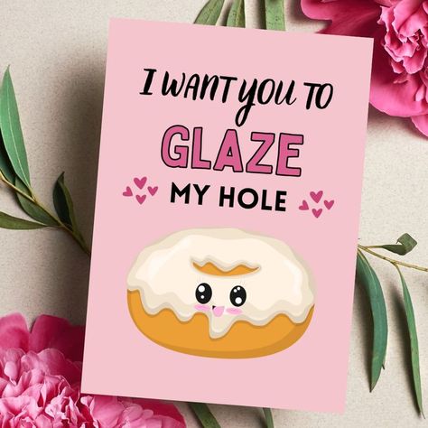 Adult Valentines Cards, Funny Valentines Cards Humor, Valentines Cards For Husband, Funny Adult Valentines, Valentines Card Husband, Valentines Card For Husband, Card For Girlfriend, Eid Greeting Cards, Adult Valentines