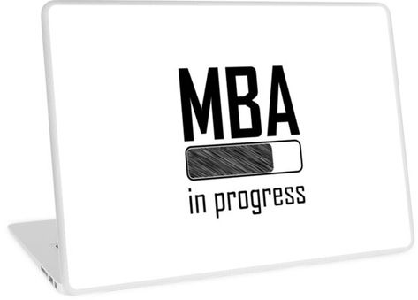 Form-fitting removable vinyl laptop decal with scratch resistant backing. Vibrant edge-to-edge prints. Available for Macbook Air 11 & 13, Macbook Pro 13 & 15, Macbook Pro Retina 13 & 15, 13" & 15" PC laptops. MBA students beware! You're study is in progress! MBA progress bar. Gift for MBA student. Master in Business Administration is in progress. Gift for students. Academia life. I Will Succeed, Mba Student, Gift For Students, Bar Gift, Progress Bar, Laptop Skin Design, Macbook Air 11, Macbook Pro Retina, Business Administration