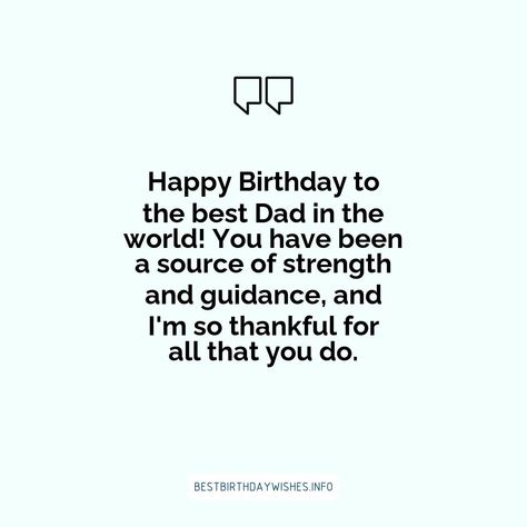 Birthdays are special occasions and they provide us with the perfect opportunity to let our loved ones know just how much they mean to us. When it com... | # #BirthdayWishes Check more at https://www.ehindijokes.com/birthday-wishes-for-father/ Birthday Wishes For My Dad, Father Birthday Quotes, Birthday Wishes For Dad, Birthday Wishes For Father, Bday Quotes, Short Birthday Wishes, Surprise Birthday Decorations, Grandfather Birthday, Unique Quote