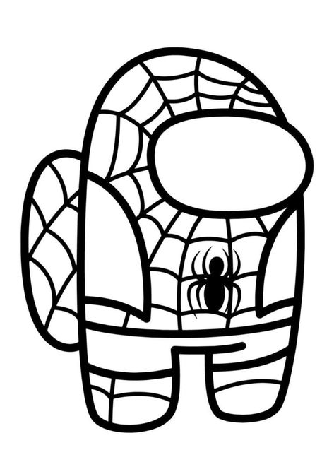 Spiderman Coloring Pages, Among Us Coloring Pages, Among Us Coloring, Fargelegging For Barn, Coloring Pictures For Kids, Spider Coloring Page, Avengers Coloring Pages, Avengers Coloring, Spiderman Coloring