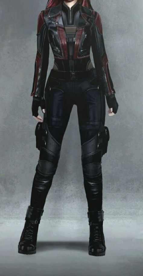 Sith Armor Female, Cool Spy Outfits, Woman Assassin Aesthetic Outfit, Women Assassin Outfit, Spy Uniform Female, Leather Spy Outfit, Female Vigilante Outfit Character Design, Female Spy Aesthetic Outfit, Woman Battle Outfit