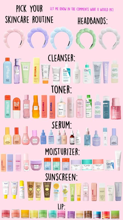 Sephora Must Haves Skincare, Selfcare Essentials, Pink Skin Care, Kids Skin Care, Making A Gift Basket, Face Skin Care Routine, Skin Care Routine Order, Sephora Skin Care, Basic Skin Care Routine