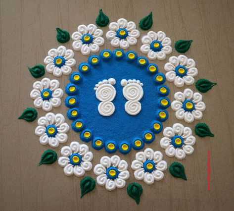 Rangoli Designs For Navratri, Cute Rangoli Designs, Sankranti Rangoli, Simple Flower Rangoli, Easy Rangoli Designs Videos, राधा कृष्ण वॉलपेपर, Very Easy Rangoli Designs, Rangoli Designs Photos, Rangoli Designs Simple Diwali