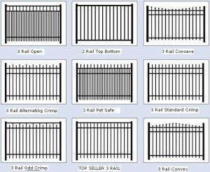 Fencing Front Of House, Aluminum Fence Ideas Front Yard, Aluminum Fence Around Pool, Black Aluminum Fence Front Yard, Pool Fences And Gates, Aluminum Fencing Ideas, Aluminum Fence Landscaping, Iron Fence Design, Metal Fence Design