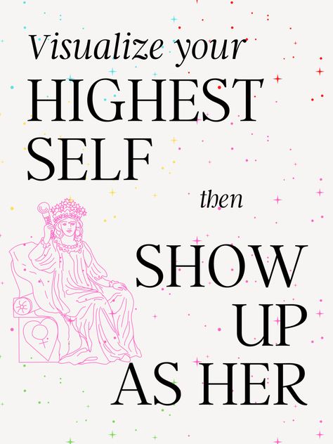 Self Spirituality, Show Up As Her, My Highest Self, Visualize Your Highest Self, My True Self, Highest Self, Spirituality Posters, Higher Self, Higher Consciousness