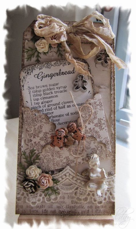 Vintage Tags Ideas Handmade, Handmade Tags Ideas, Tags Ideas Handmade, Gift Tag Ideas, Skitse Bog, Shabby Chic Tags, Journal Tags, Shabby Chic Cards, Tag Ideas