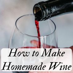 Homemade White Wine, Nettle Beer, Grape Wine Recipe, Making Wine From Grapes, Pineapple Infused Vodka, Homemade Booze, Making Wine At Home, How To Make Wine, Wine Making Recipes