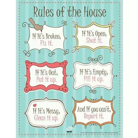 helpful #household reminders for #family Rules Of The House, Cell Phone Contract, Kids Cell Phone, Website Tools, Job Chart, Family Rules, Family Organizer, House Rules, Simple Rules