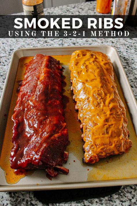 Smoked Ribs Pellet Grill Ribs, 321 Ribs, Smoked Ribs Recipe, Smoker Cooking Recipes, Pit Boss Pellet Grill Recipes, Smoker Grill Recipes, The Best Ribs, Easy Smoker Recipes, Bbq Smoker Recipes