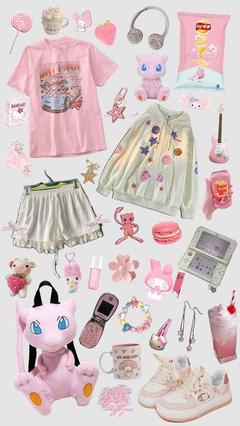 pink outfit!! #pink #outfit #cute Bubblegum Core Aesthetic Outfit, Bubblegum Core Aesthetic, Bubblegum Core, Bubblegum Aesthetic, Kawaii Fits, Kid Core Outfits, Kawaii Outfit Ideas, Coquette Outfits, Kawaii Outfits