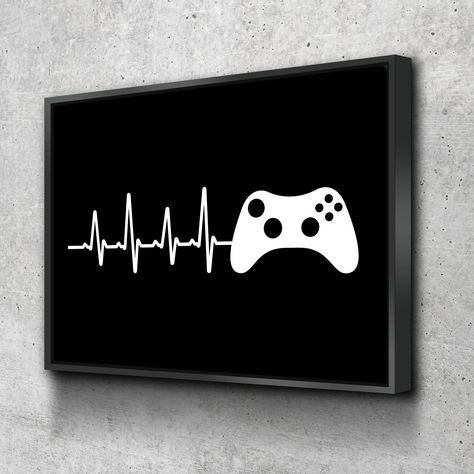 Gamer Wall Art, Bathroom Canvas Art, Banksy Prints, Gamer Decor, Gaming Poster, Video Game Decor, Video Game Posters, Gaming Posters, Video Gamer