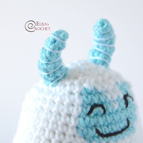 Amigurumi Yeti Free Crochet, Crochet Yeti Amigurumi Patterns, Yeti Amigurumi Free Pattern, Yeti Crochet Pattern, Crochet Yeti Free Pattern, Yeti Crochet Pattern Free, Crochet Kawaii Free Pattern, Bigfoot Crochet Pattern, Crochet Yeti Pattern