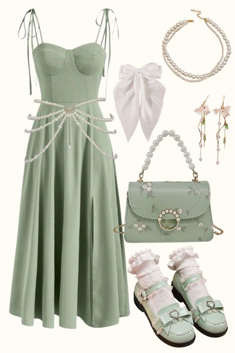 2024 Outfit Inspo, Cottagecore outfit, Spring outfit, Modest outfits, Minimalist outfits, Neutral fashion, Green Aesthetic Outfit Inspo Cottagecore, Outfits Neutral, Cottagecore Outfit, Outfit Modest, Minimalist Outfits, Outfits Minimalist, Cottagecore Outfits, Neutral Fashion, Green Aesthetic