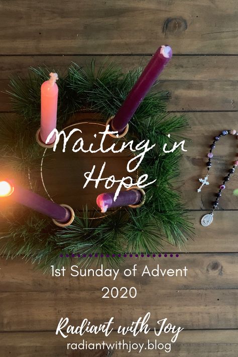 First Sunday Of Advent Hope, Advent Week 1 Hope, Advent Meaning, Advent Candle Readings, 2nd Sunday Of Advent, 1st Sunday Of Advent, Christmas Curriculum, Advent Images, Advent Hope