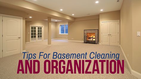 Tips For Basement Cleaning and Organization Basement Cleaning And Organizing, Basement Cleaning, Organized Basement, Cleaning And Organization, Basement Organization, Cleaning And Organizing, Unfinished Basement, The Basement, Deep Cleaning