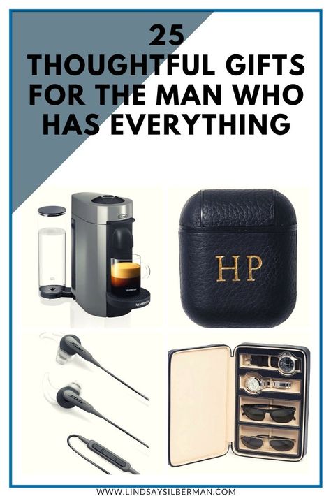 From tech gifts and affordable luxury items to last-minute Amazon finds, these ideas will solve all of your holiday present woes. 25 clever gifts for your husband, boyfriend, friend or family member. #holidaygiftsformen #holidaygiftguide #giftguideforhim Big Gifts For Husband, Tech Gifts For Boyfriend, Aluminum Gifts For Him, Expensive Boyfriend Gifts, Expensive Birthday Gifts For Boyfriend, Boyfriend Amazon Gifts, Luxury Items For Men, Men Amazon Finds, Luxury Gifts For Boyfriend