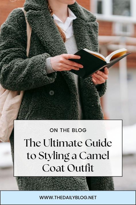 The Ultimate Guide to Styling a Camel Coat Outfit: Timeless Elegance for Every Occasion Fleece Coat Outfit, Long Fleece Coat, Coat Styling, Spring Trench Coat, Camel Coat Outfit, Spring Trench, Trench Coat Style, Elegant Outfits, Coat Outfit