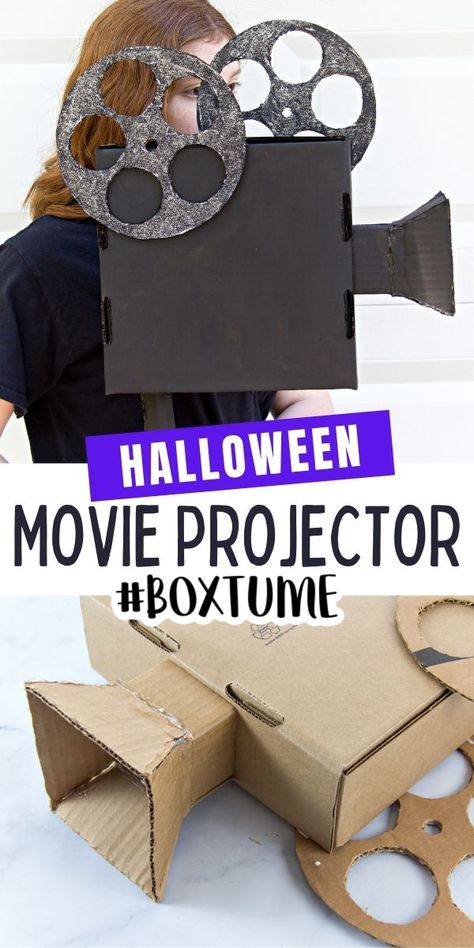 Cardboard Movie Theater, Movie Themed Crafts For Kids, Movie Theater Costume, Film Noir Party Theme, Movie Props Diy How To Make, Movie Themed Crafts, Movie Activities For Kids, Hollywood Crafts For Kids, Movie Decorations