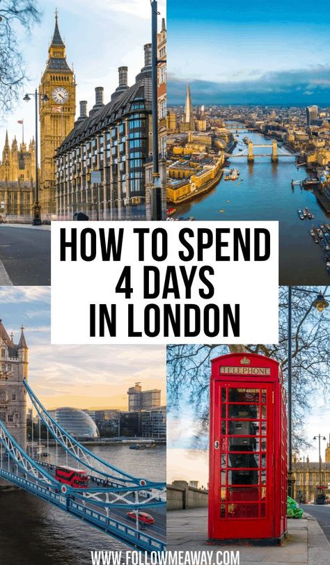 How To Spend 4 Days In London | traveling london like a pro | best spots to see in london | bucket list locations in london | what to see in london | where to go in london | traveling in england | cutest places to see in london | where to sleep in london | where to eat in london | best cafes in london | instagram spots in london | travel tips for england | The Best 4 Day London Itinerary For First Time Visitors | Things to do in London | London travel tips | london itinerary in 4 days | london i London In 2 Days, One Day In London, London England Travel, England Travel Guide, Weekend In London, London Bucket List, London Itinerary, Travel Guide London, United Kingdom Travel