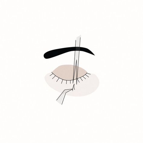 Lash Illustration, Eyelash Illustration, Home Branding, Lash Artist Logo, Logo Lashes, Lash Room Ideas, Fashion Sketch Template, Eyelash Studio, Beauty Skin Quotes