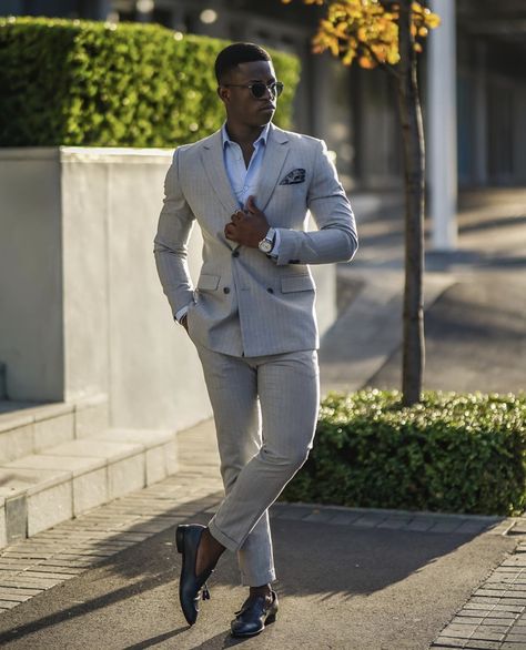 Suits For Dark Skinned Men, Official Wear, Mens Photoshoot, Couple Wedding Dress, Move In Silence, Dark Skin Men, Wedding Outfit Men, Black Men Fashion Swag, Art Frames