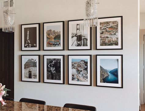 How to Create a Gallery Wall — ckanani Texas Apartment, Travel Photo Wall, Austin Apartment, Travel Gallery Wall, Kitchen Gallery Wall, Le Marais Paris, Picture Gallery Wall, Travel Wall Decor, Photo Wall Gallery