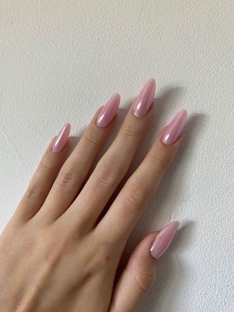 Her Nails, Pearl Nails, Soft Nails, Blue Nail, Nagel Inspo, Pink Nail, Cat Kuku, Elegant Nails, Fire Nails