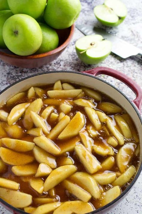 Granny Smith Apples Recipes, Green Apple Pie, Granny Smith Apple Pie, Apple Pie Filling Recipe, Apple Pie Filling Recipes, Apple Pie Recipe Easy, Homemade Apple Pie Filling, Homemade Apple Pie, Pie Filling Recipes