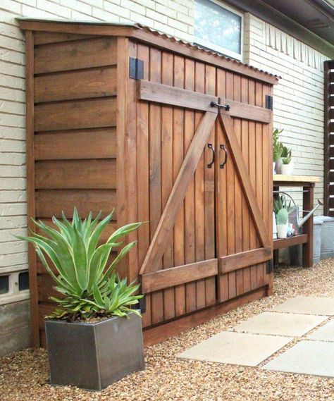 Shed Conversion Ideas, Painted Garden Sheds, Garden Shed Diy, Small Garden Shed, Storage Shed Kits, Shed Landscaping, Shed Makeover, Funny Vine, Backyard Storage Sheds