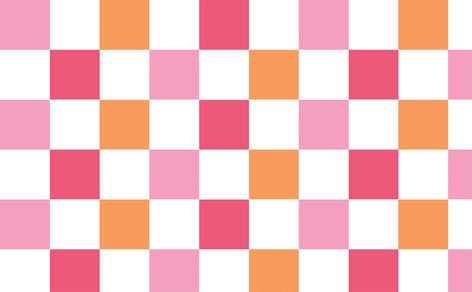 This strawberry checkers print is our take on the traditional checkerboard pattern. It has a raspberry and orange sherbet vibe and we’re here for it. Turn your space into the cutest disco party with this design! This collection is inspired by all of your favorite, fabulous fashion dolls, and that familiar era of pretend play and dress up. With these patterns, we wanted to celebrate all things fun and of course all things pink. Life should never be boring, so add some color and flair with one of Fun Backgrounds Aesthetic Colorful, Wallpaper Classroom, Printable Doodles, Orange And White Checkerboard, Palm Springs Wallpaper, Preppy Patterns, Banana Wallpaper, Pink Checkerboard, Checker Wallpaper