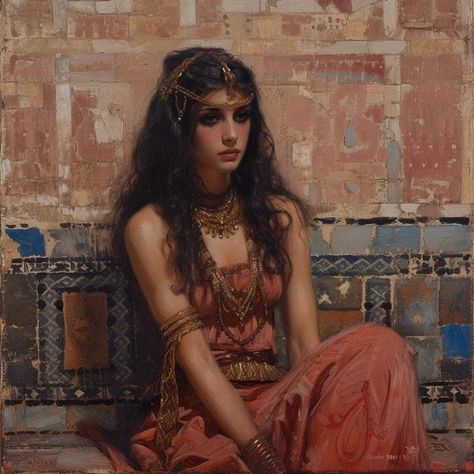 Egyptian Aesthetic, Egyptian Princess, Egypt Aesthetic, Egyptian Women, Arabian Women, Rennaissance Art, Arabian Nights, Fantasy Aesthetic, Egyptian Art