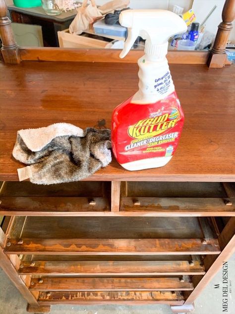 Krud Kutter Uses Cleaning Tips, Stripping Stained Wood, Wood Furniture Cleaner, Home Cleaning Remedies, Cleaning Wood Furniture, Repair Furniture, Krud Kutter, Dresser Refinish, Refinish Furniture