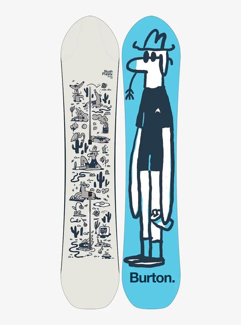 Shop the Burton Slush Puppy PurePop Camber Snowboard along with more all mountain, park and powder snowboards from Winter 2020 at Burton.com Snowboard Steeze, Cool Snowboards, Snowboards Design, Ski Fits, Snowboard Art, Burton Ak, Snowboard Design, Slush Puppy, Fun Park