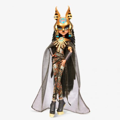 Haunt Couture | Monster High Wiki | Fandom Masquerade Fashion, Anubis Mask, Haunt Couture, Monster High Toys, Mummy Wrap, Lagoona Blue, Big Blue Eyes, Haikou, Turquoise Accents