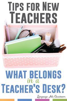 If you're a new teacher, you have lots of plans to make. Don't forget to consider the personal side of teaching. Pack for yourself during your school hours. #teachertips #newteacher #languageartsclassroom Teacher Desk Organization, Teacher's Desk, Arts Classroom, First Year Teaching, Language Arts Classroom, First Year Teachers, Teacher Desk, New Teacher, Teacher Organization