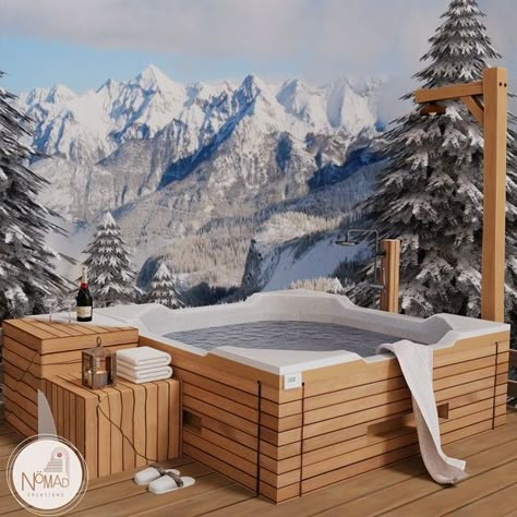 Spa Hot Tub Aspen Collection Sims4 Cc Hot Tub, Sims 4 Hot Springs Cc, Ts4 Hot Tub Cc, Sims 4 Cc Functional Hot Tub, Sims Hot Tub, Sims 4 Cc Maxis Match Hot Tub, Sims 4 Cc Exterior Furniture, Sims 4 Jacuzzi Cc, Spa Cc Sims 4