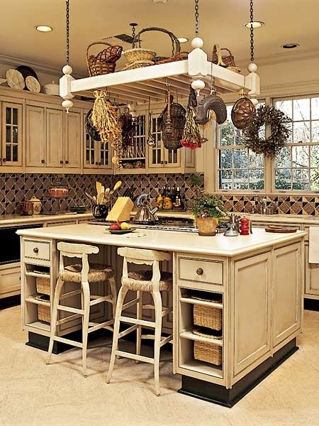 Spice rack in kitchen