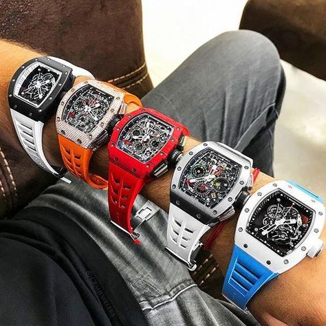 Richard Mille Watches Men, Richard Mille Watches, Heart Rate Monitor Watch, Gold Chains For Men, Richard Mille, Womens Watches Luxury, Stylish Watches, Luxury Watches For Men, Beautiful Watches