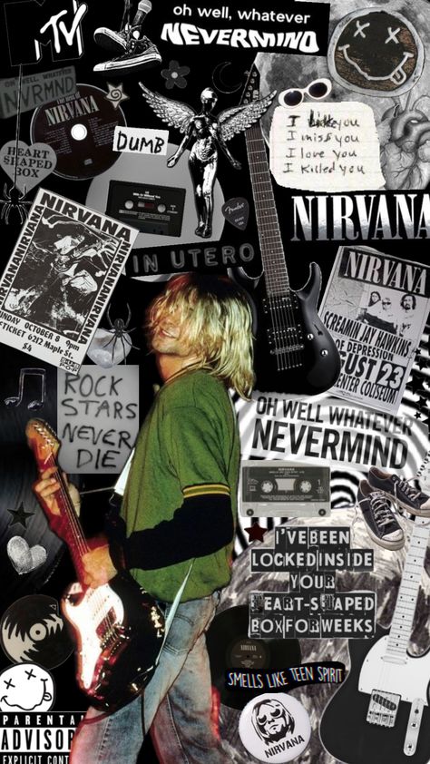 Kurt 🫡🫡🫡 #nirvana #nirvanaaesthetic #kurtcobain #wallpaper Nirvana Fan Art, Kurt Nirvana, Punk Rock Wallpaper, Nirvana Funny, Nirvana Pictures, Nirvana Wallpaper, Nirvana Art, Nirvana Logo, Nirvana Poster